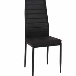 Lot de 6 chaises noires