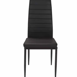 Lot de 6 chaises noires