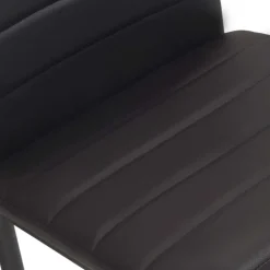 Lot de 6 chaises noires