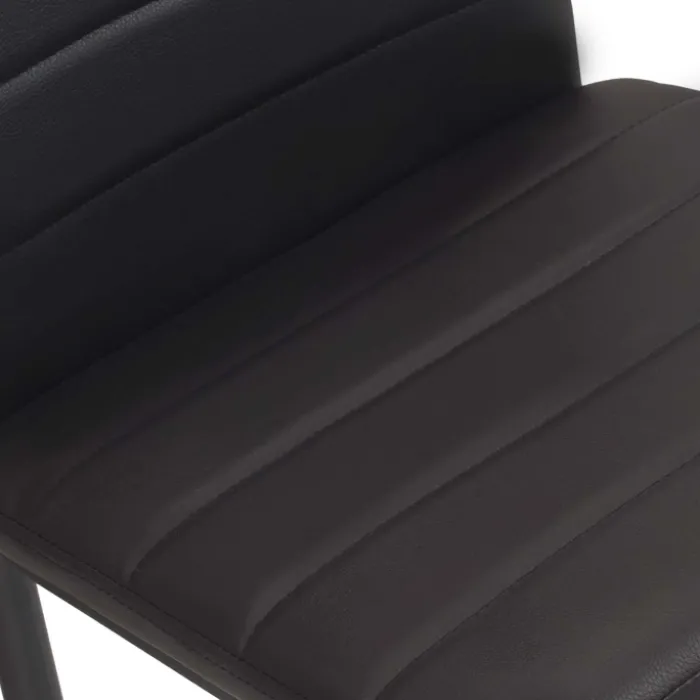 Lot de 6 chaises noires
