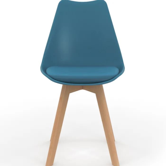 Lot de 8 chaises scandinaves 4 couleurs