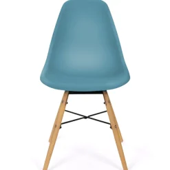Lot de 6 chaises scandinaves couleur pastel