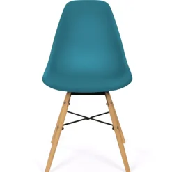 Lot de 6 chaises style scandinave 4 couleurs