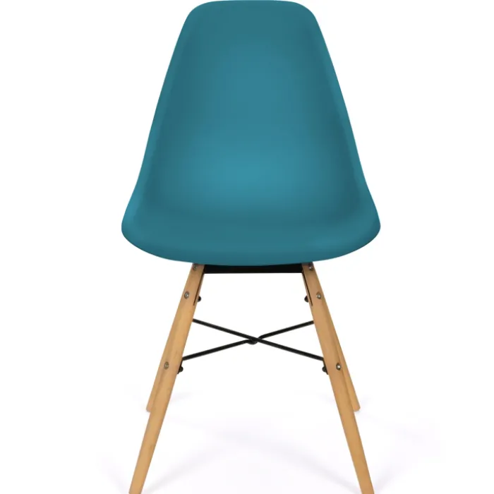 Lot de 6 chaises style scandinave 4 couleurs