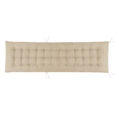 Lot de 2 coussins universels de transat 180 cm beige