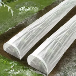 Lot de 2 tunnels de forçage 5 m toutes saisons