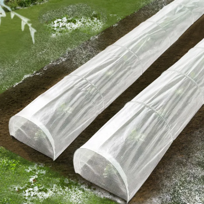 Lot de 2 tunnels de forçage 5 m toutes saisons