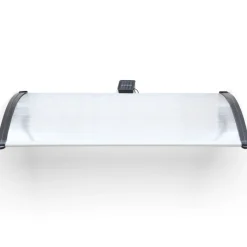 Marquise avec led solaires 80x120 cm