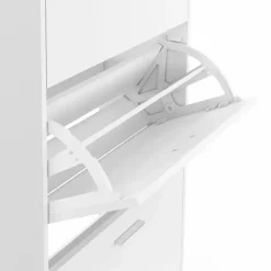 Meuble à chaussures blanc 3 portes