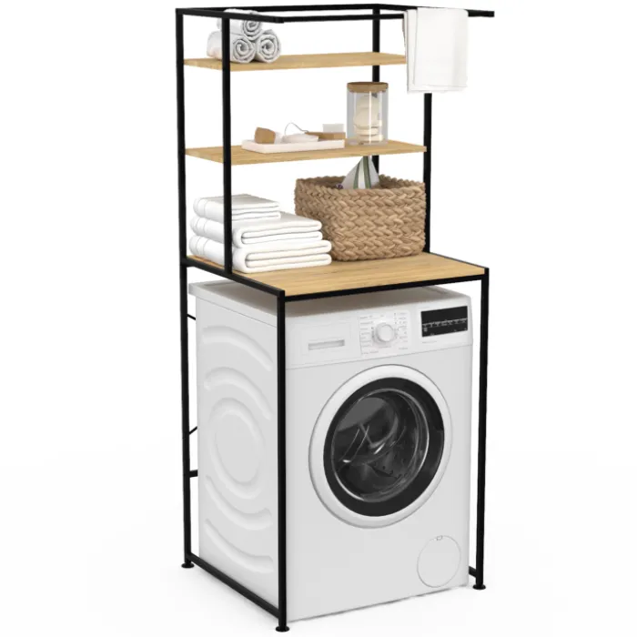 Meuble dessus machine à laver design industriel