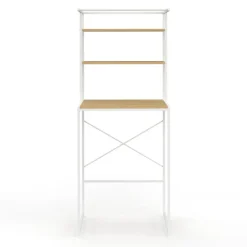 Meuble étagère blanc machine à laver