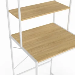 Meuble étagère blanc machine à laver