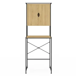 Meuble étagère de rangement machine à laver avec placards