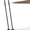 Mâts réglables de fixation pour voile d’ombrage x2
