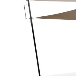 Mâts réglables de fixation pour voile d’ombrage x2