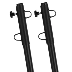Mâts réglables de fixation pour voile d’ombrage x2