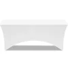Nappe rectangulaire extensible blanche
