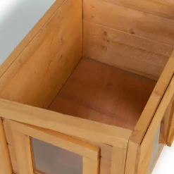 Niche en bois pour chat