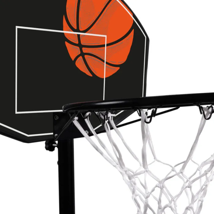 Panier de basket intérieur/extérieur sur pied hauteur réglable 240 à 305 cm