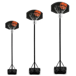 Panier de basket intérieur/extérieur sur pied hauteur réglable 240 à 305 cm