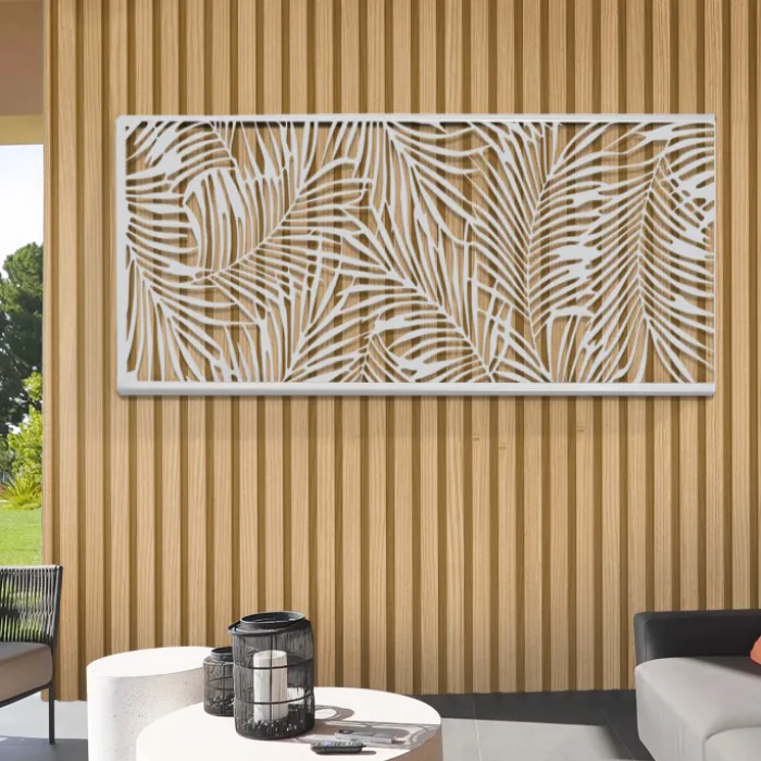 Panneau décoratif universel 150 x 50 CM PALM gris clair
