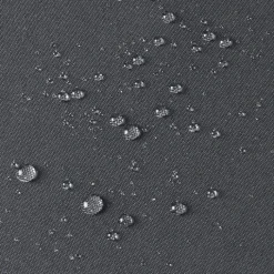 Paravent double rétractable 180 x 800 cm gris anthracite