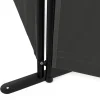 Paravent extérieur / intérieur sur pieds 3 panneaux gris anthracite