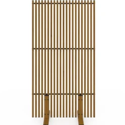 Paravent extérieur ajouré claustra décoratif extérieur 80 x 150 cm effet bois