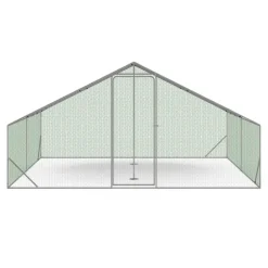 Parc à poules grillagé 16 m²