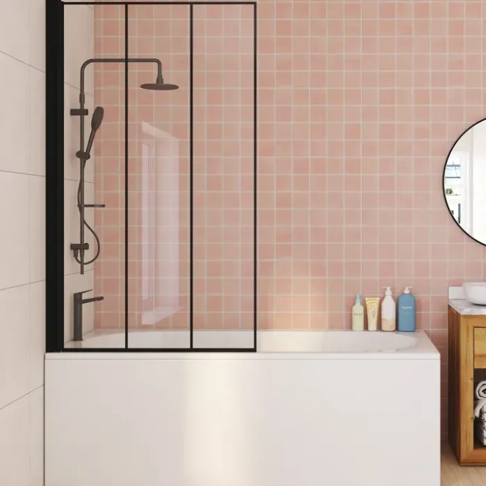 Pare baignoire 1 volet 80x140cm