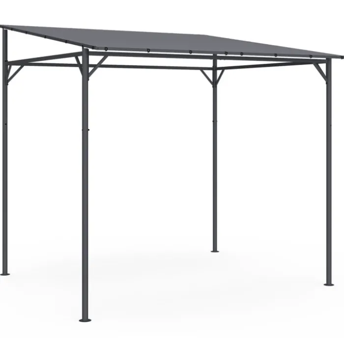 Pergola adossée - Tonelle de jardin 2.3 x 2.4 M
