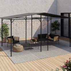 Pergola adossée - Tonelle de jardin 2.3 x 2.4 M