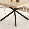 Pied de table forme araignée
