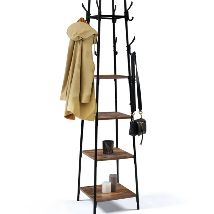 Porte-manteau industriel sur pieds