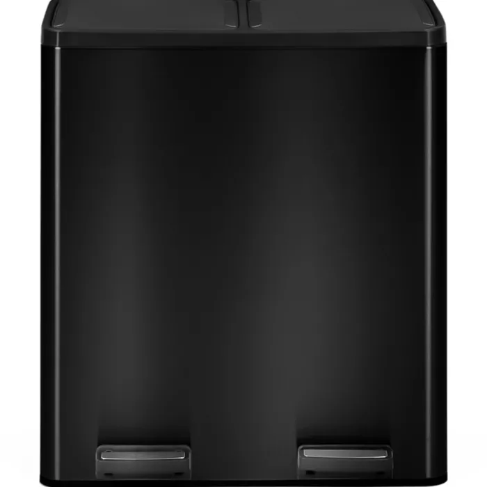 Poubelle de cuisine 2x30L seaux amovibles avec pédales