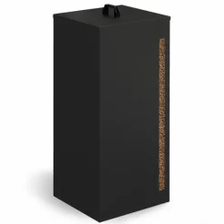 Réservoir à granulés rangement à pellets intérieur 55 kg avec jauge transparente