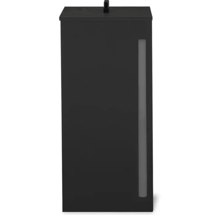 Réservoir à granulés rangement à pellets intérieur 55 kg avec jauge transparente