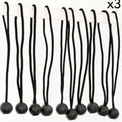 Sandows express pour bâches : lot de 30