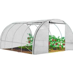 Serre de jardin blanche 12 m² 4x3 m