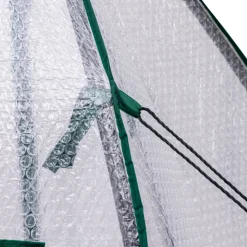 Serre pour hivernage des plantes bâche bulle