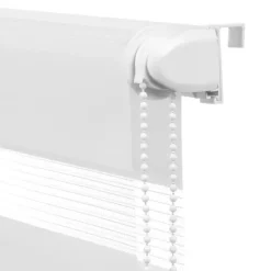 Stores jour nuit blancs 55x 170 cm