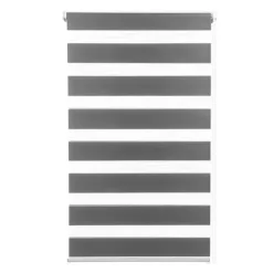 Stores jour nuit gris 55x 170 cm