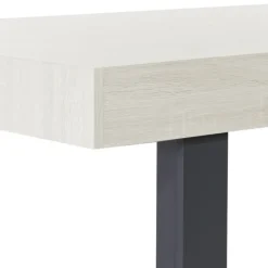 Table à manger bois gris 160 cm