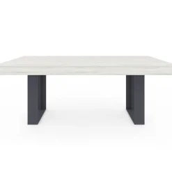 Table à manger bois gris 200 cm