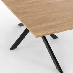 Table à manger rectangle 200cm pied araignée