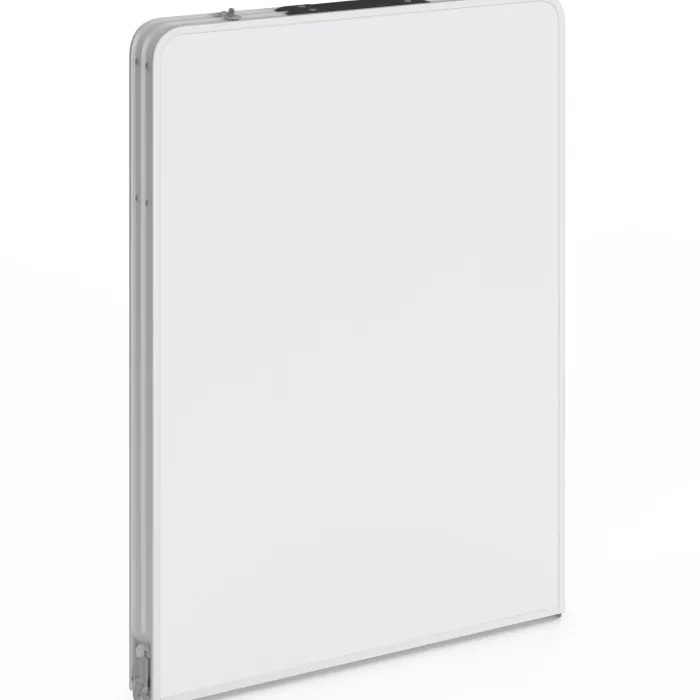 Table de camping pliante à hauteur réglable avec 6 tabourets blanc