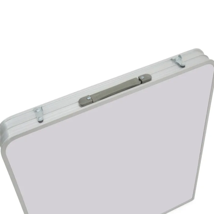 Table de camping pliante de 120 cm à hauteur réglable pour 4 personnes