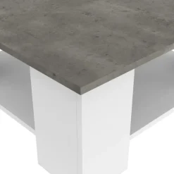 Table de salon imitation béton