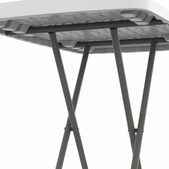 Table pliante portable 77 cm hauteur réglable pour camping ou réception