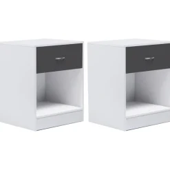 Tables de nuit blanches